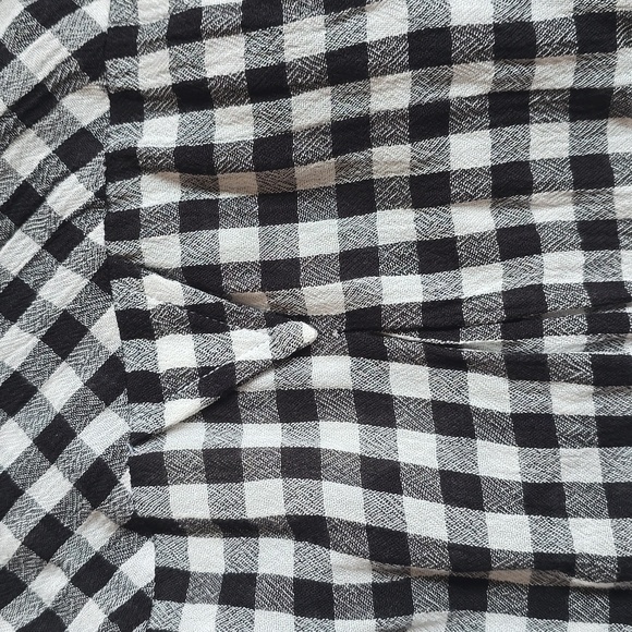 NWT SAYLOR Simona gingham mini dress size medium - Picture 13 of 13